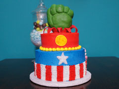 Marvel Avengers Cake