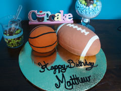 Basketball Sports Cake