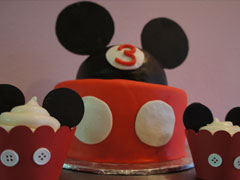 Mickey Mouse Cake